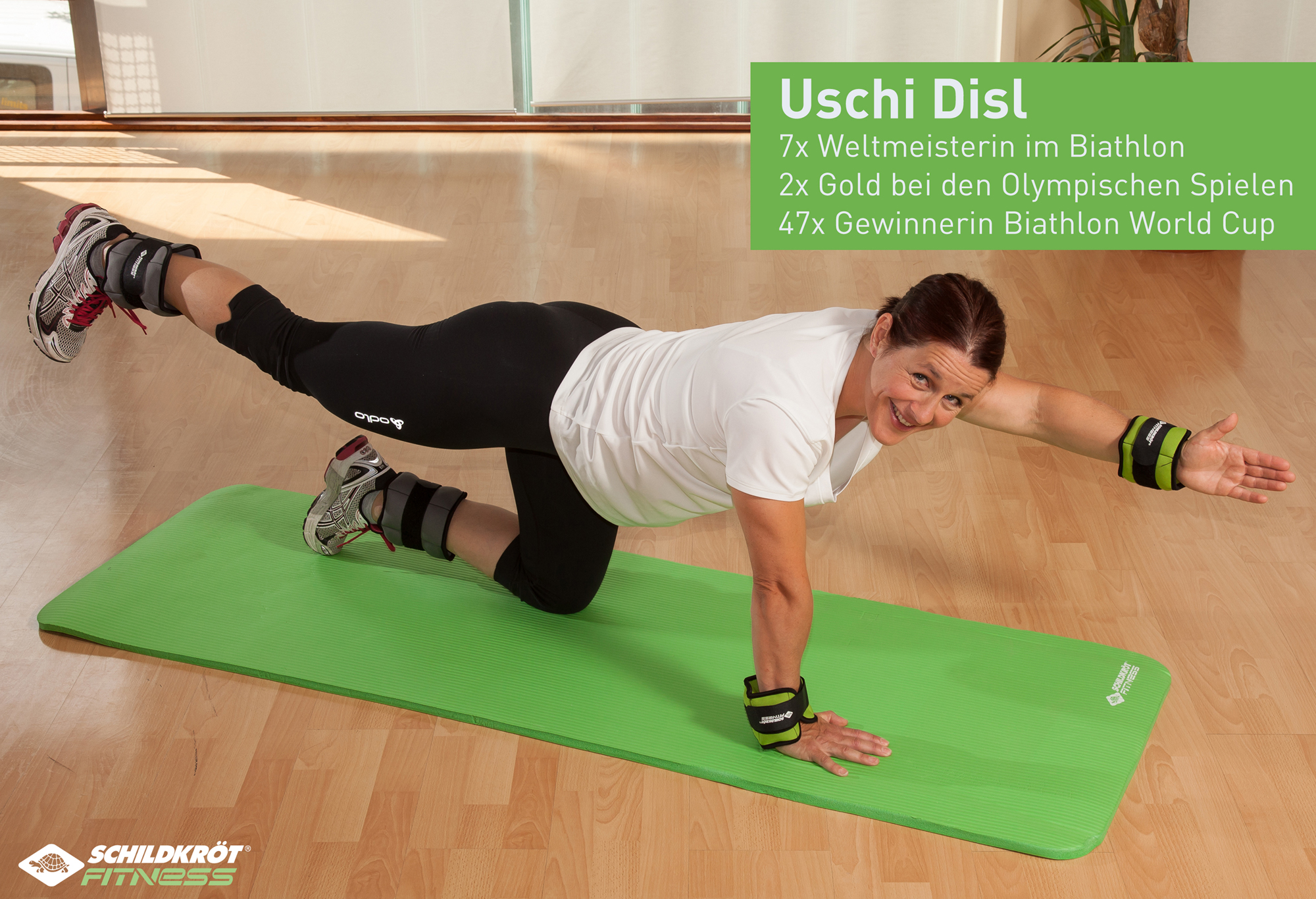 Schildkröt Fitness - Gewichtsmanschette Arm-Bein 0,5kg Set – Bild 3
