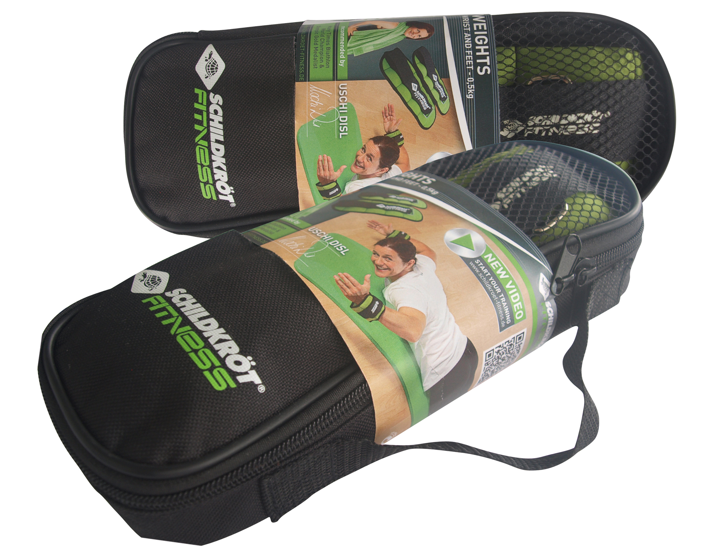 Schildkröt Fitness - Gewichtsmanschette Arm-Bein 0,5kg Set – Bild 2