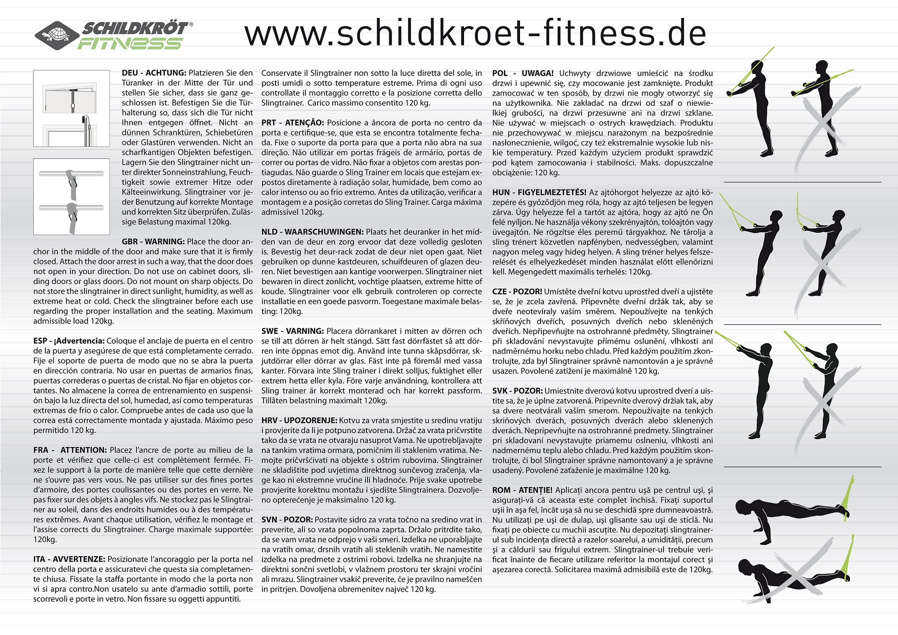Schildkröt Fitness - Schlingentrainer / Suspension-Trainer – Bild 22