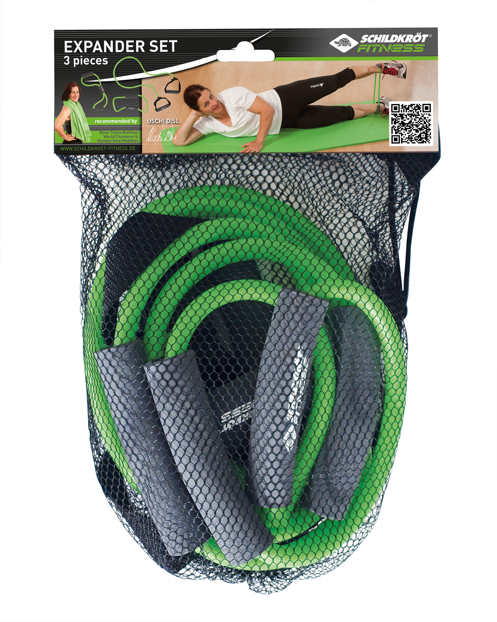 Schildkröt Fitness - Expander Set 3-teilig – Bild 5