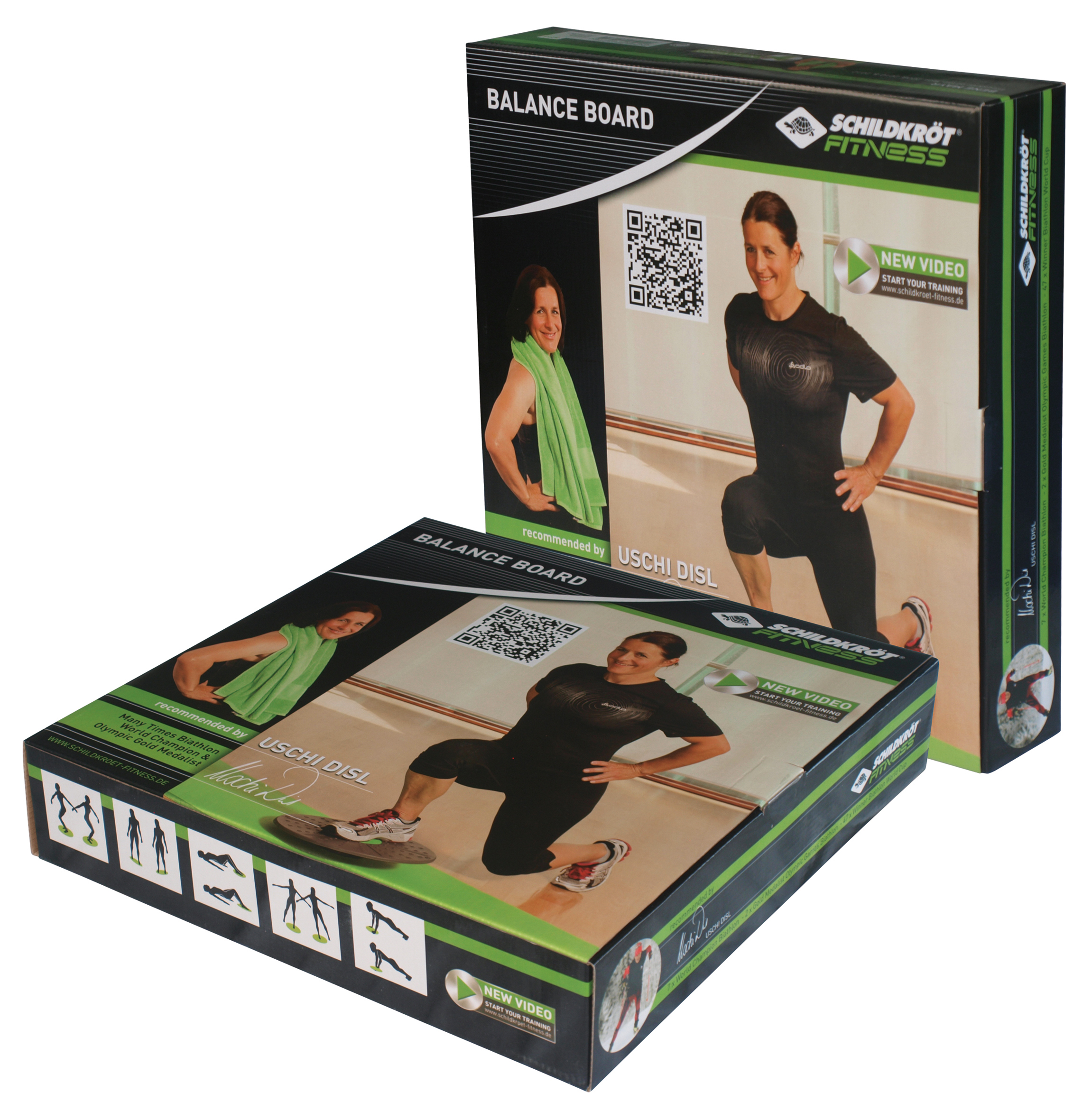 Schildkröt Fitness - Balance-Board / Fitnesskreisel NEU incl. Anti-Rutsch-Pad – Bild 2