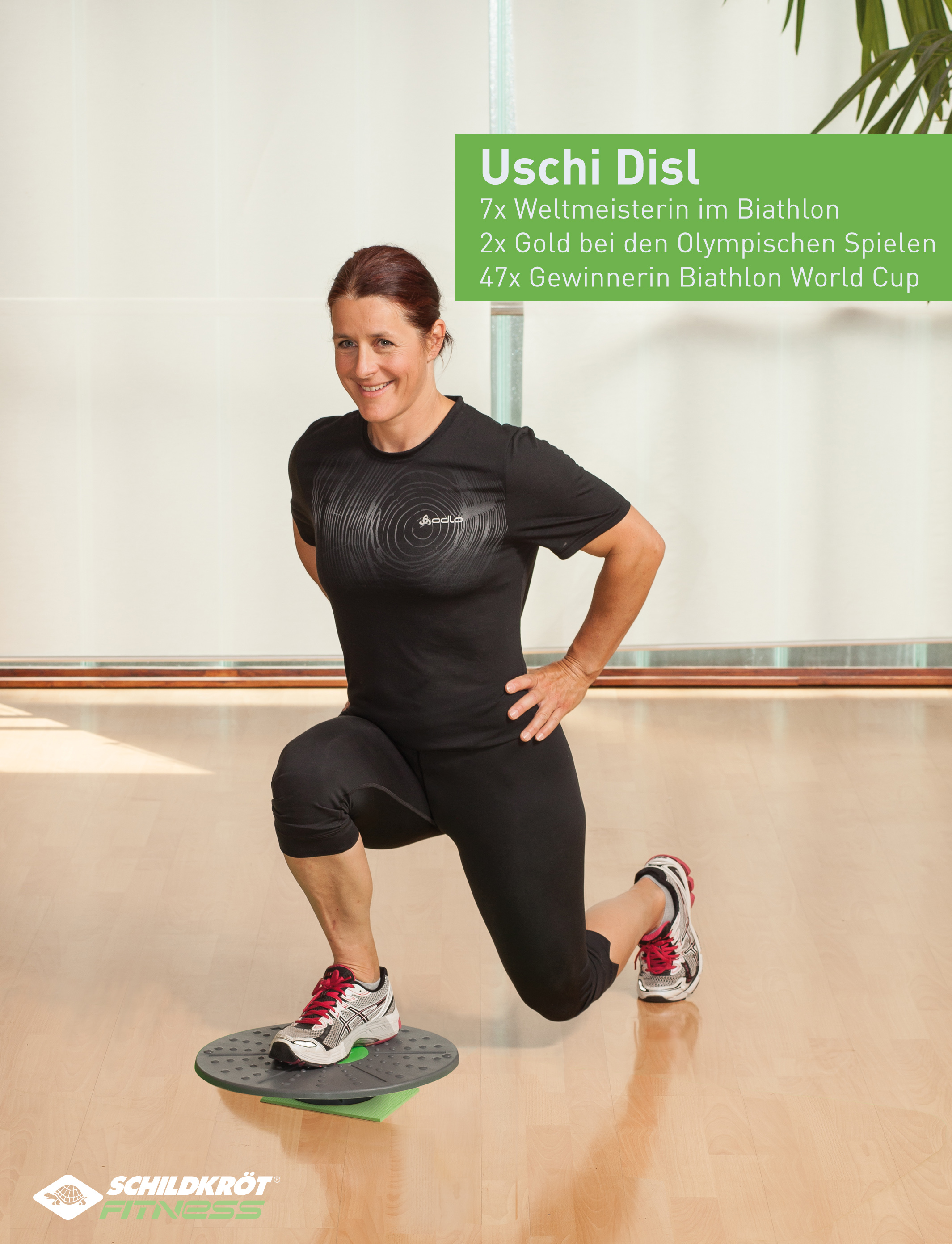 Schildkröt Fitness - Balance-Board / Fitnesskreisel NEU incl. Anti-Rutsch-Pad – Bild 6