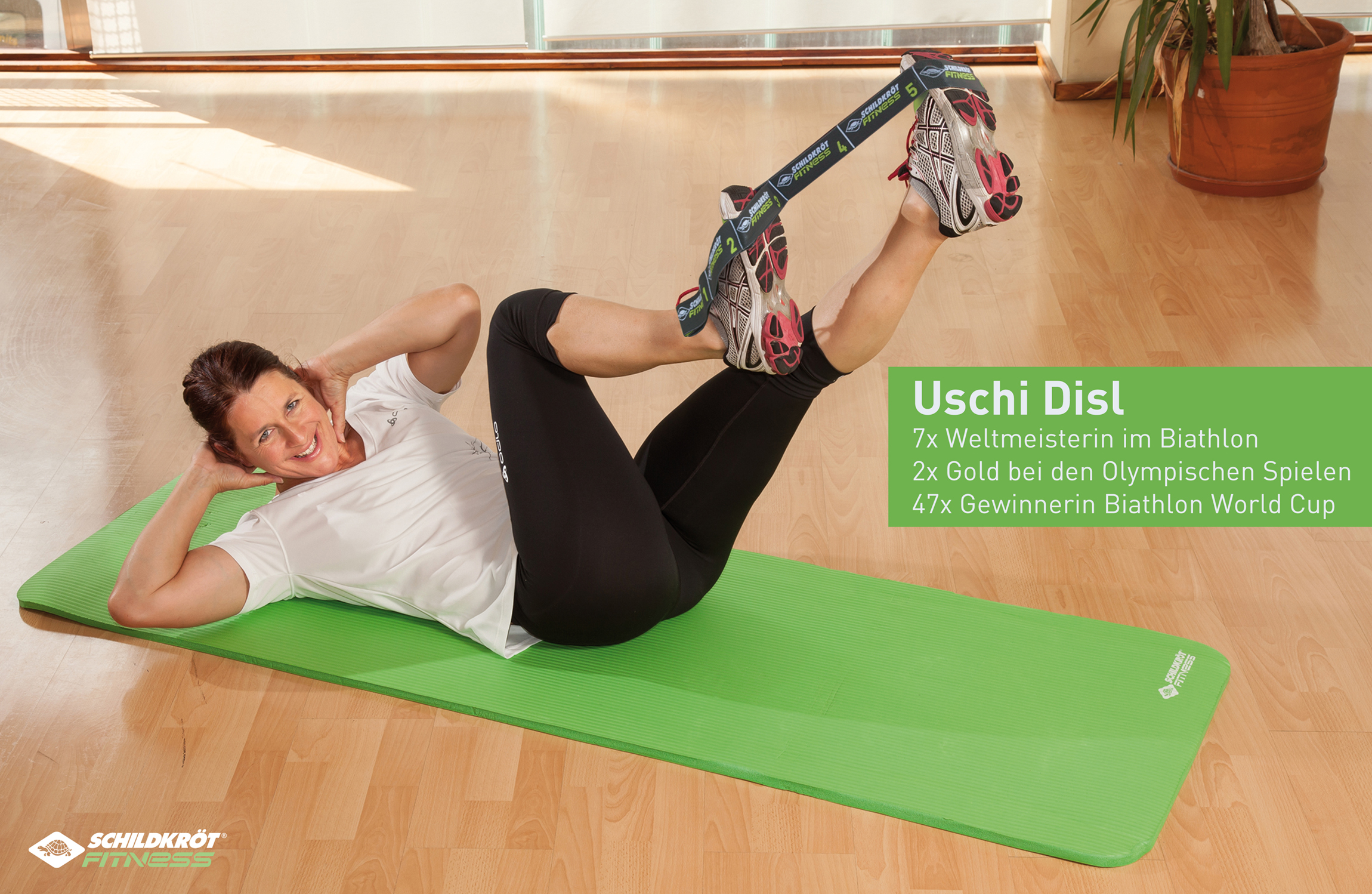 Schildkröt Fitness - Elastikband - 15kg (Medium) – Bild 4