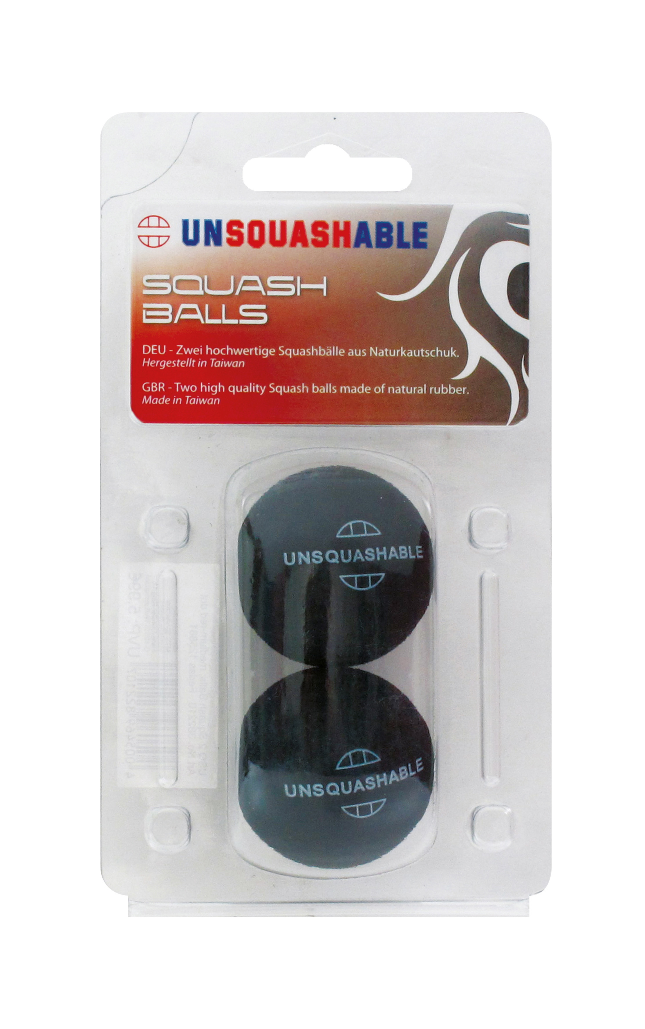Unsquashable Squash Ball blau
