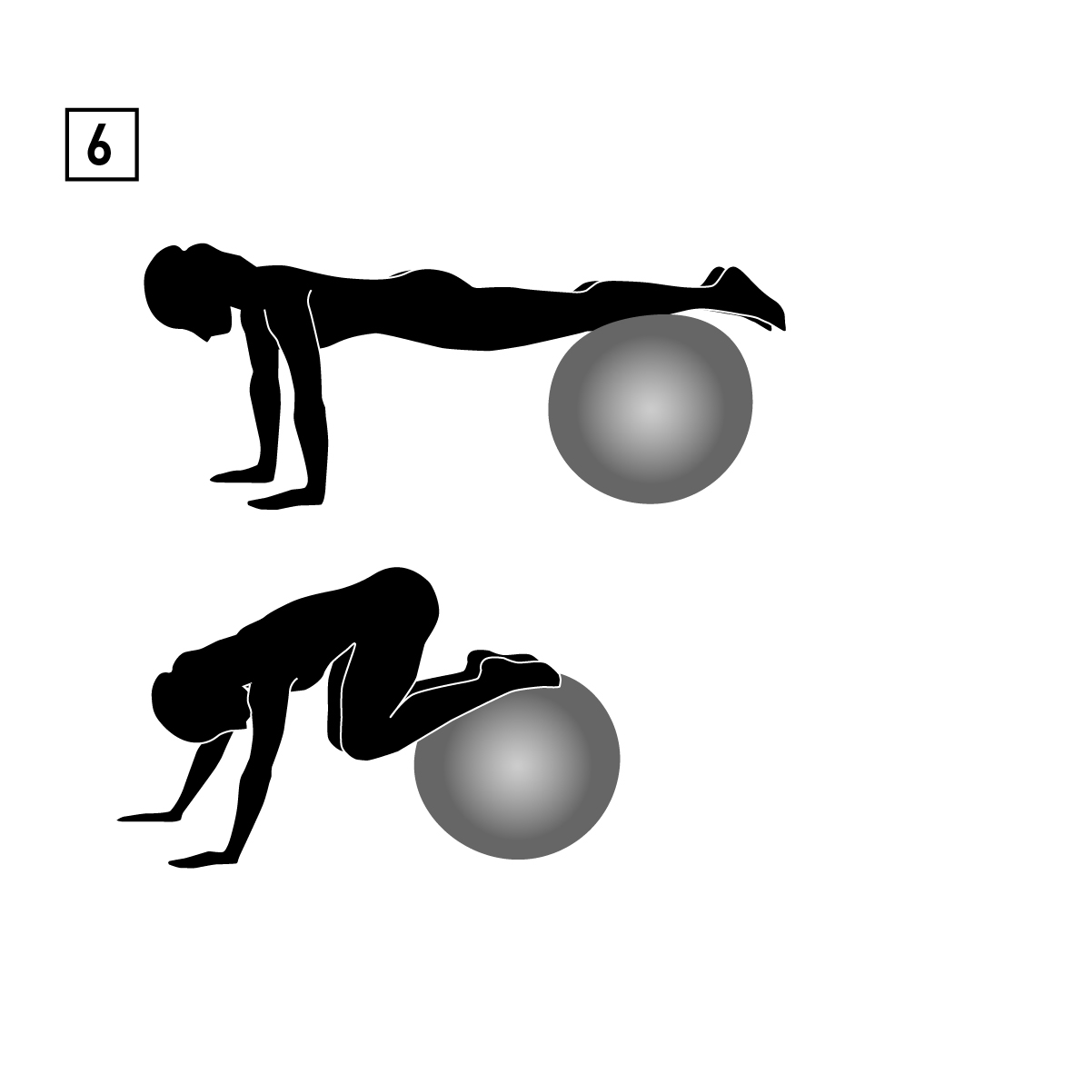 Schildkröt Fitness - Gymnastikball - ø 55cm – Bild 7