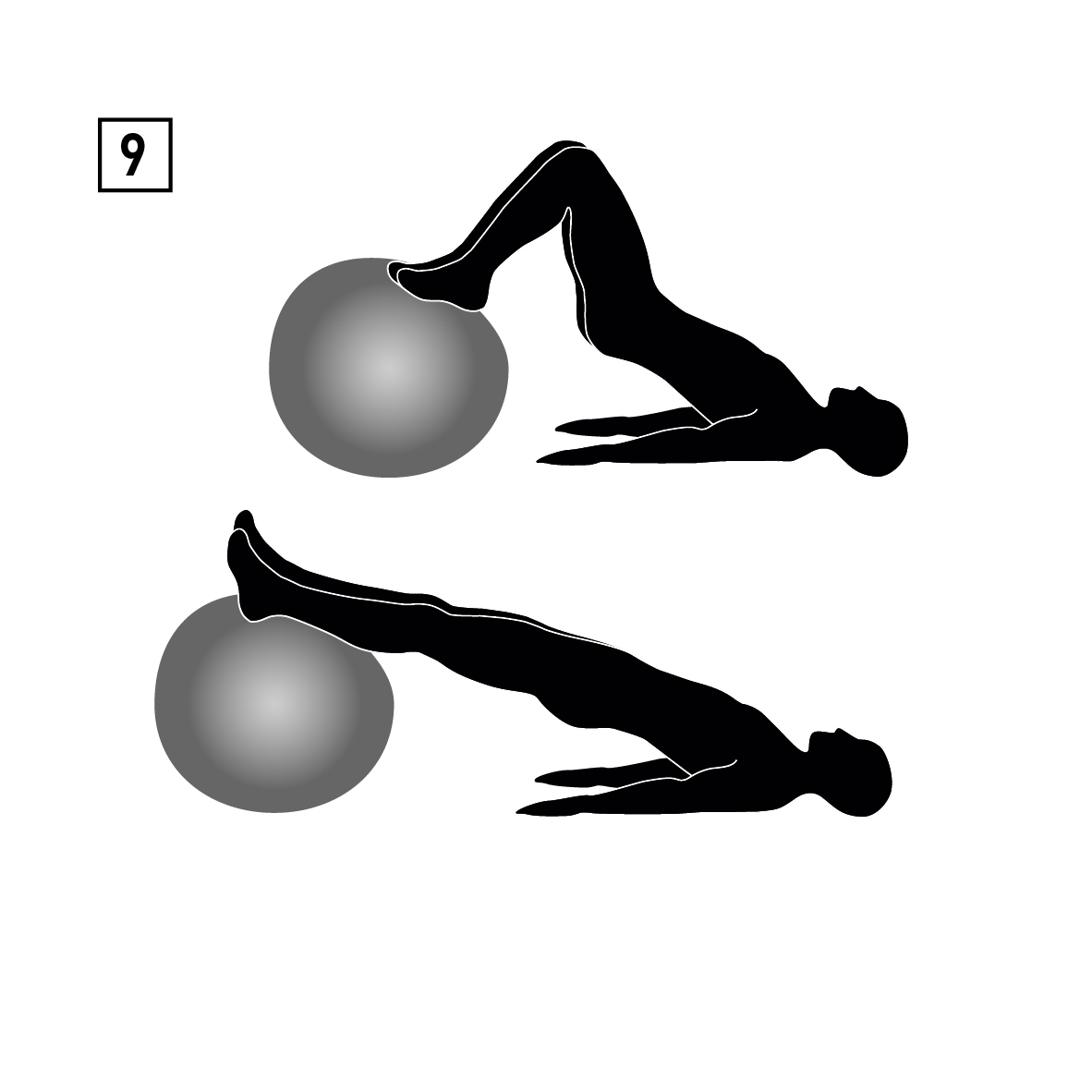 Schildkröt Fitness - Gymnastikball - ø 55cm – Bild 10