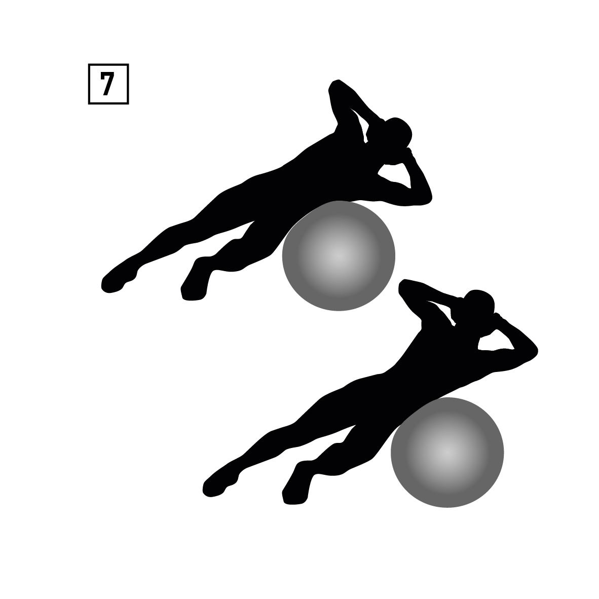 Schildkröt Fitness - Gymnastikball - ø 75cm – Bild 6