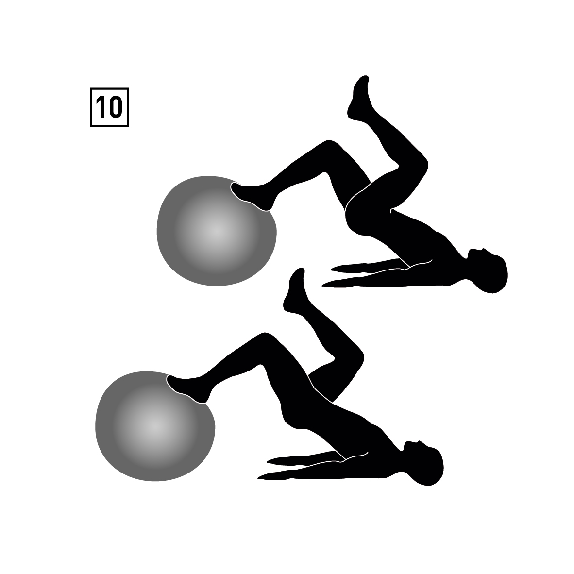 Schildkröt Fitness - Gymnastikball - ø 85cm – Bild 11