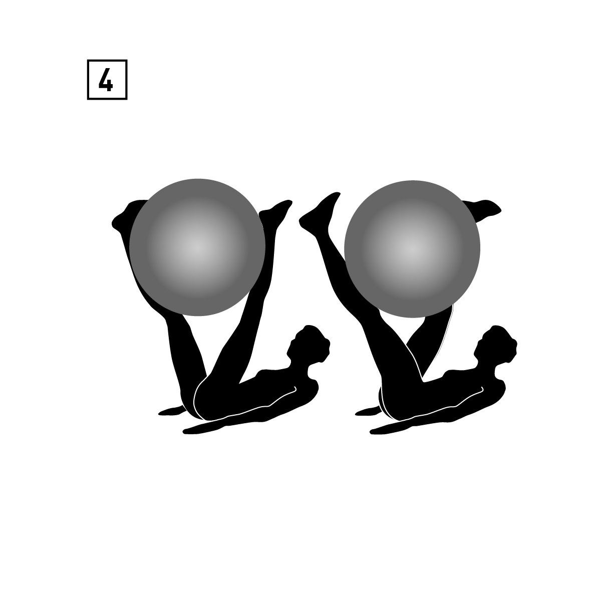 Schildkröt Fitness - Gymnastikball - ø 85cm – Bild 9
