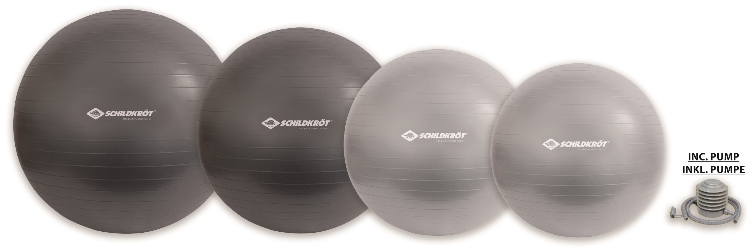 Schildkröt Fitness - Gymnastikball - ø 85cm – Bild 2