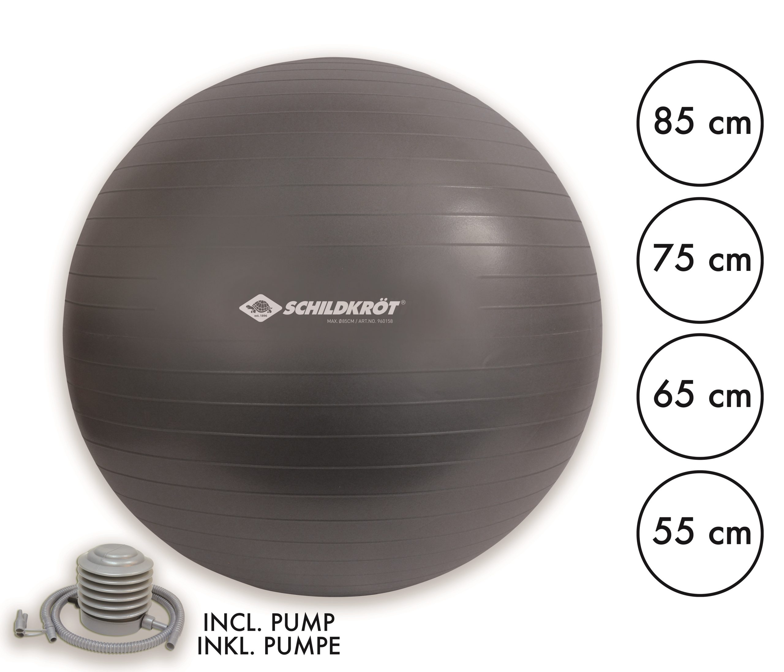 Schildkröt Fitness - Gymnastikball - ø 85cm
